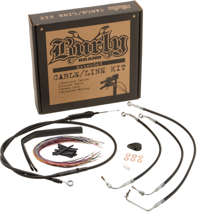 Burly Brand 750-05172 B30-1002 BURLY CNTRL KIT 14" APE BLACK