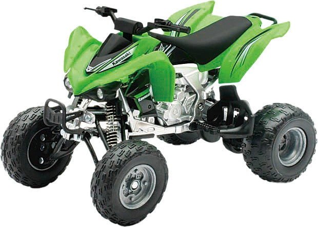 New Ray Toys Replica 1:12 ATV Kawasaki KFX450R Green - 57503
