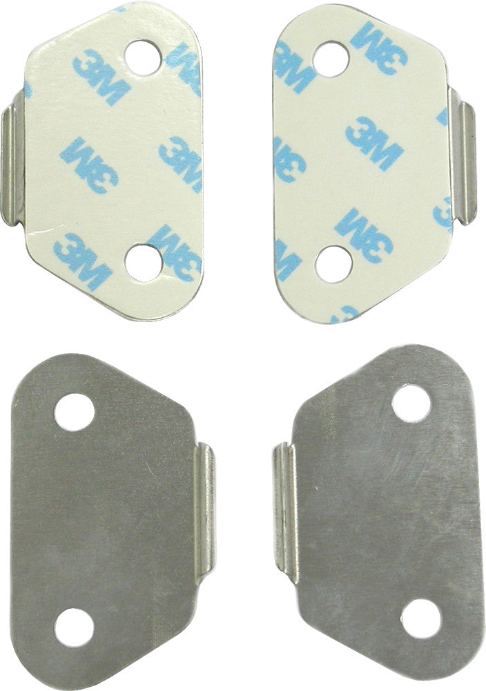 Harddrive 302456 Saddlebag Backing Plate Pair For Harley Motorcycles 1993-2013