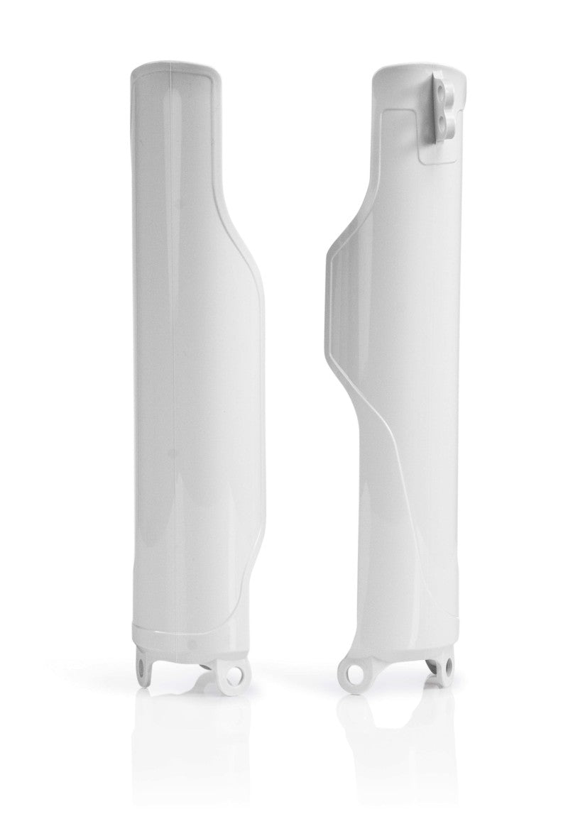 Acerbis 2113710002 04-07 Honda CR/ 06-17 CRF250R/ CRF450R Lower Fork Cover Set - White - Photo - Primary