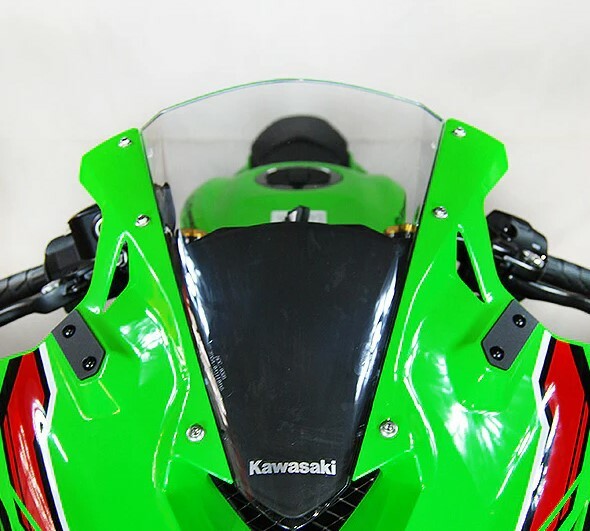 New Rage Cycles Mirror Block OFF Plates - ZX4-MBO Kawasaki Ninja 4RR Edition / Ninja Edition 2023