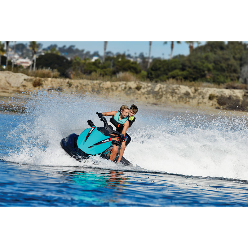 SLIPPERY Women's Hydro Nylon Vest Black/Mint