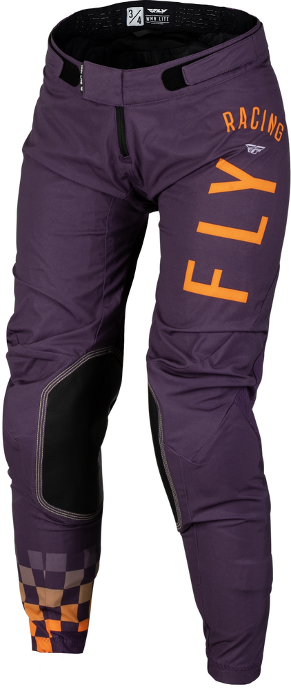 Fly Racing 377-63105 377-63105 WOMEN'S LITE PANTS DEEP PUR/WHT/N CORAL SZ 05/06