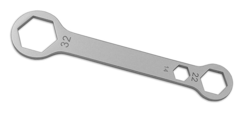Cruz Tools Combo Axle Wrench 14X22X32MM - AW142232 For Kawasaki Dirt Bikes 2003-2013 | Suzuki RMZ 250 / RMZ 450 2004-2011