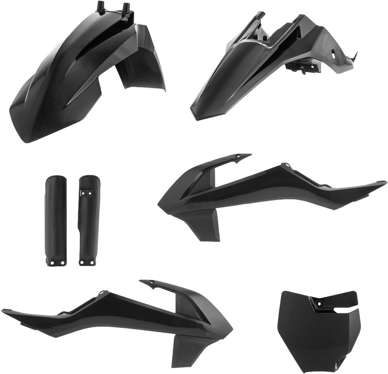 Acerbis Full Plastic Kit Black - 2791520001 KTM SX 65 2019-2023