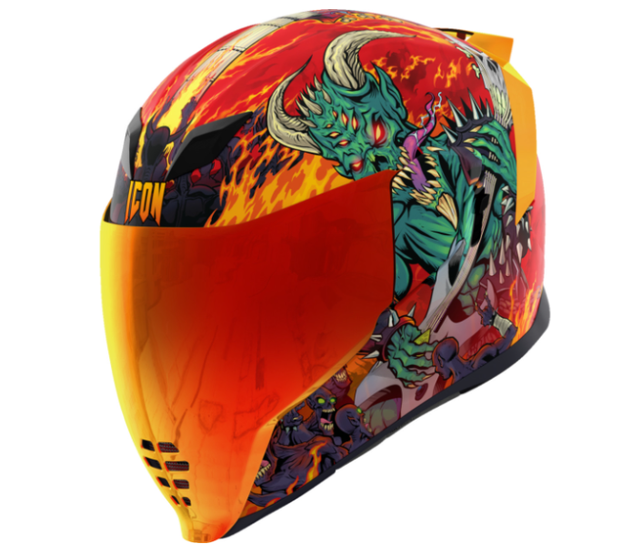 ICON Airflite™ Blegh MIPS® Helmet Airflite™ Red -