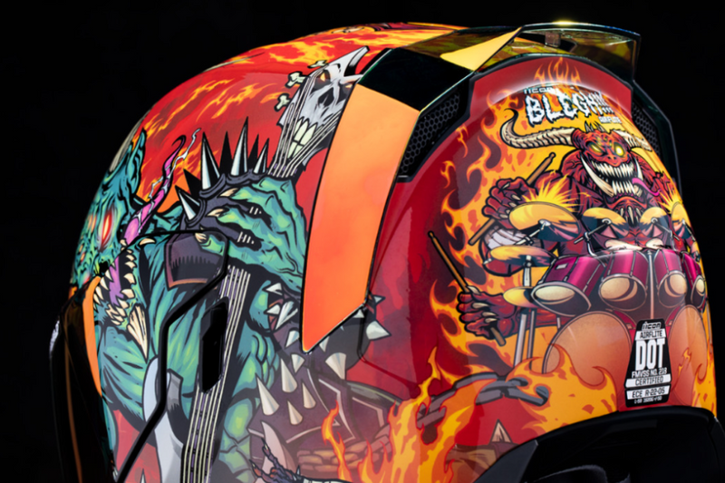 ICON Airflite™ Blegh MIPS® Helmet Airflite™ Red -