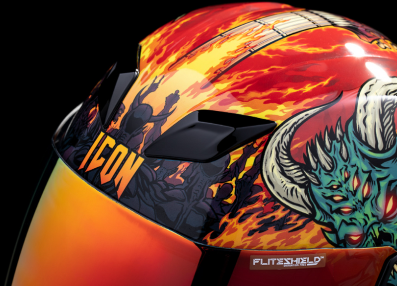 ICON Airflite™ Blegh MIPS® Helmet Airflite™ Red -