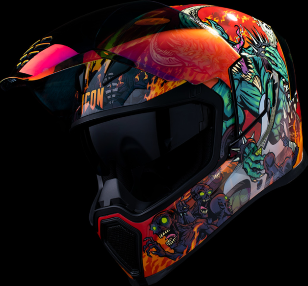 ICON Airflite™ Blegh MIPS® Helmet Airflite™ Red -