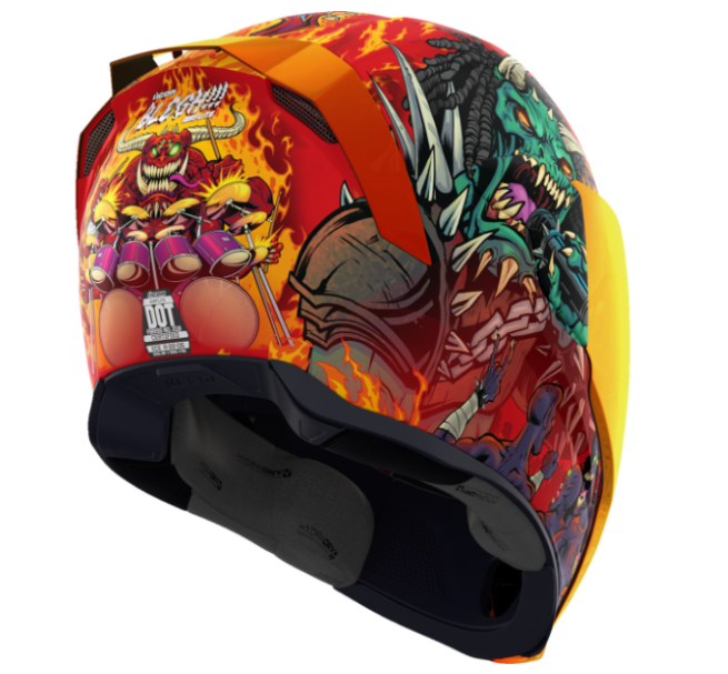 ICON Airflite™ Blegh MIPS® Helmet Airflite™ Red -