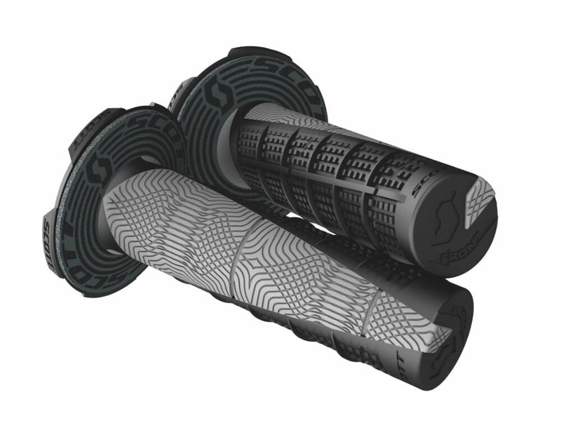 Scott 51-1220 219627-1001 DEUCE MX GRIPS (BLACK/GREY)