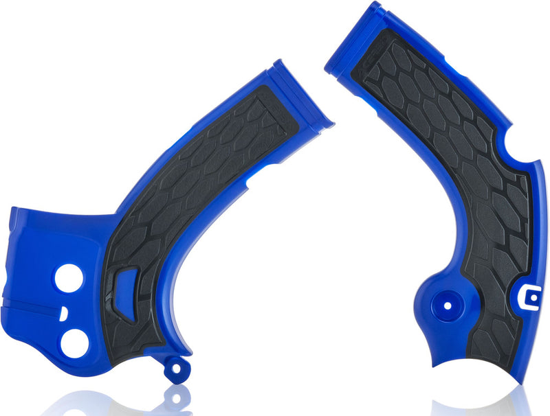 Acerbis X-Grip Frame Guard Blue Black - 2640271034 Yamaha Dirt Bikes 2016-2019