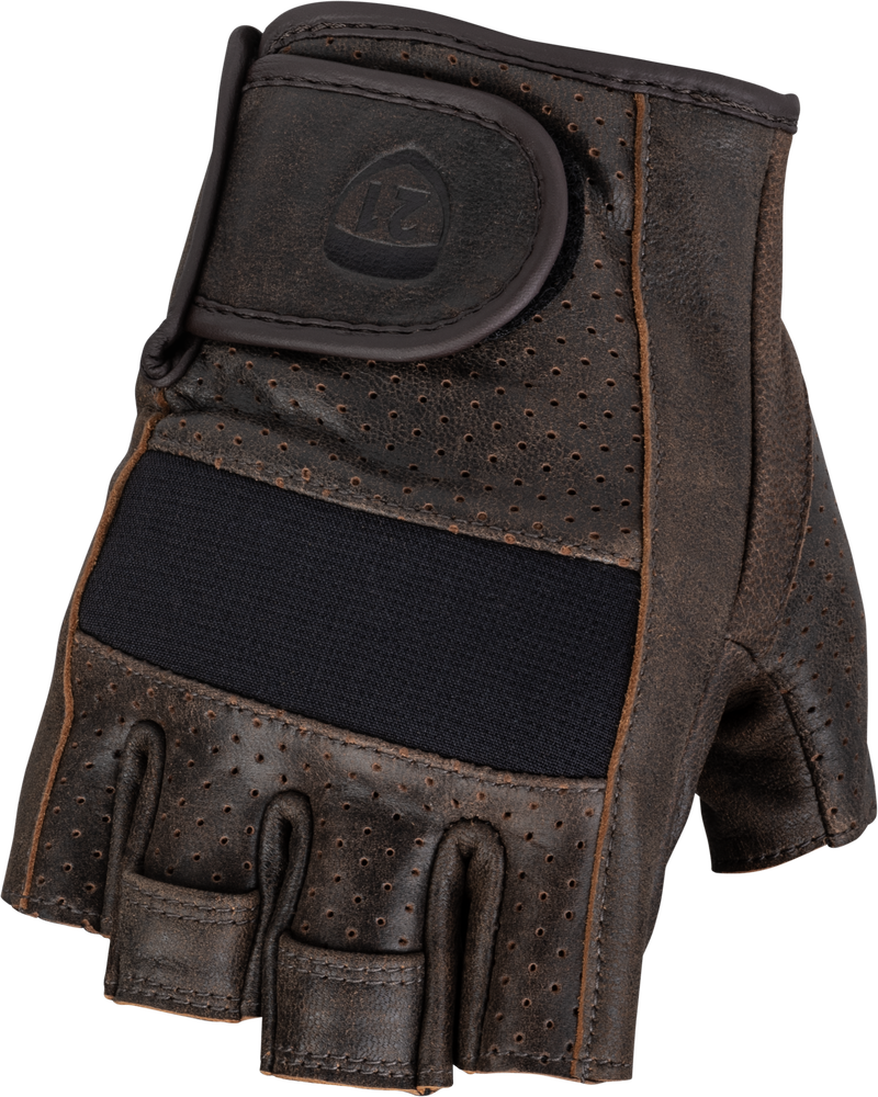 Highway 21 489-00425X 489-00425X HALF JAB GLOVES BROWN 5X