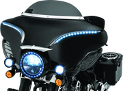 Kuryakyn 1310 Smooth Windshield Trim 96-13 Touring Chrome - User 1