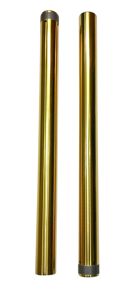 Pro One Gold Fork Tubes 49MM 27 1/2" - 105130G For Harley Motorcycles 2006-2017