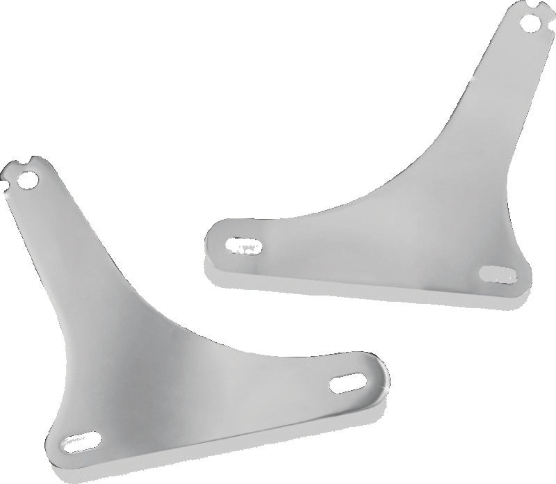 Kuryakyn 1667 Fixed Mounts For Multi-purpose Backrest Chrome - Photo - Primary