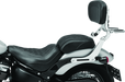 Kuryakyn 7080 Fixed Mounts Multi-purpose Driver & Passenger Backrest 18-Up Softail Black - User 1