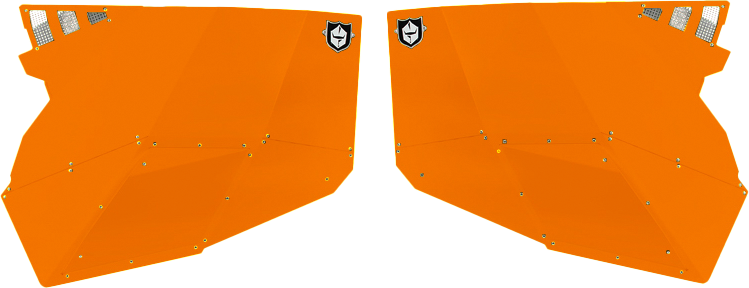 Pro Armor Stealth Door Skins Orange POL - P141228ROR-446 Polaris RZR 2014-2021