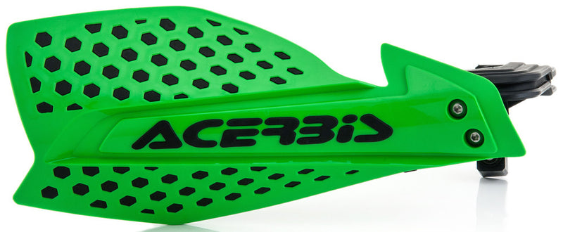Acerbis Ultimate X Handguard Green Black - 2645481089 For Husaberg Dirt Bikes 1989-2014 | Beta Dirt Bikes 2008-2018 | Aprilia 450 / 550 2006-2013