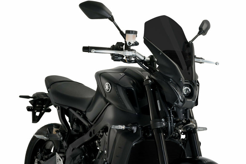 Puig Hi-tech Parts 561-20645D 20645F WINDSCREEN NAKED NEW GEN TOURING DARK SMOKE YAM