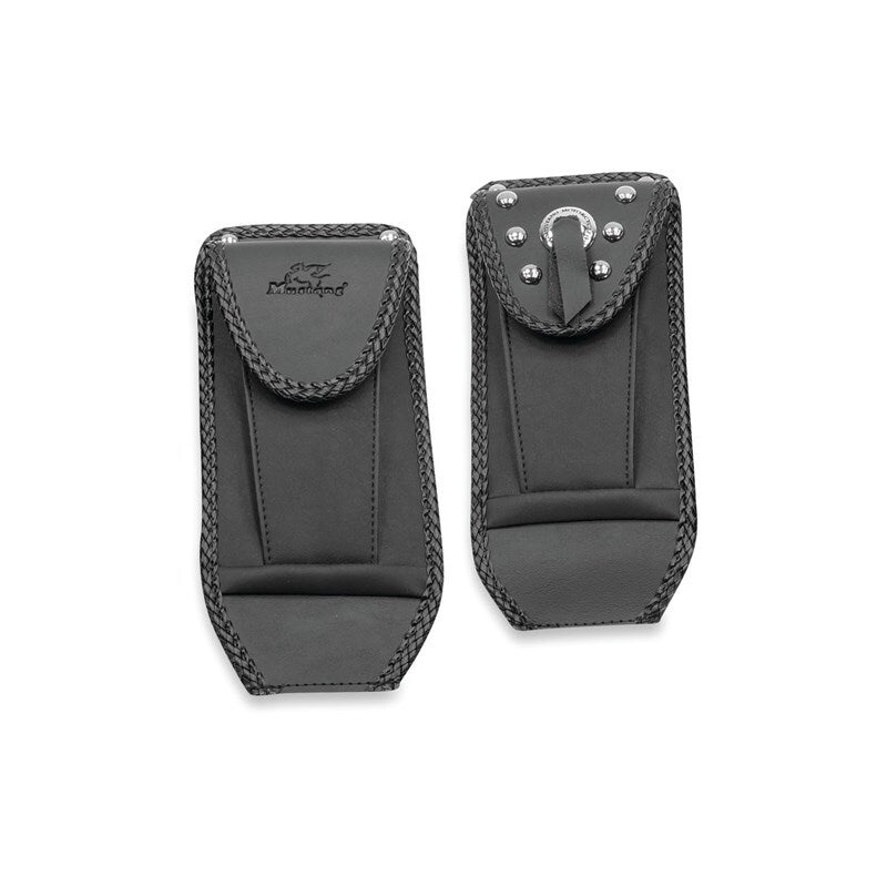 Mustang Motorcycle 93310 Mustang 00-21 Harley Softail Tank Bib - Black - User 1