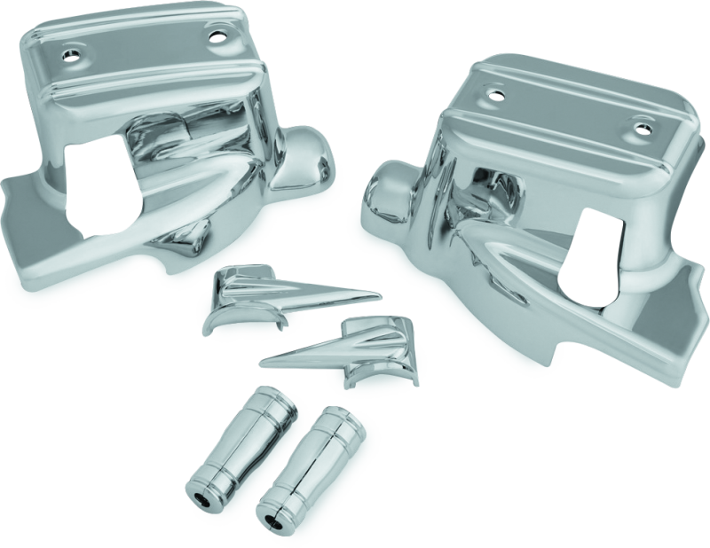 Kuryakyn 1739 Brake & Clutch Control Covers Chrome - Photo - Primary