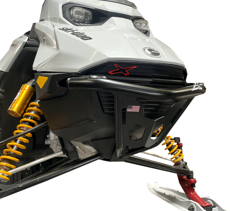 Spg Front Bumper Flat Black S D GEN 5 - D-SDFB600-FBK For Ski-Doo Snowmobiles 2023-2025 | KTM Freeride 2023