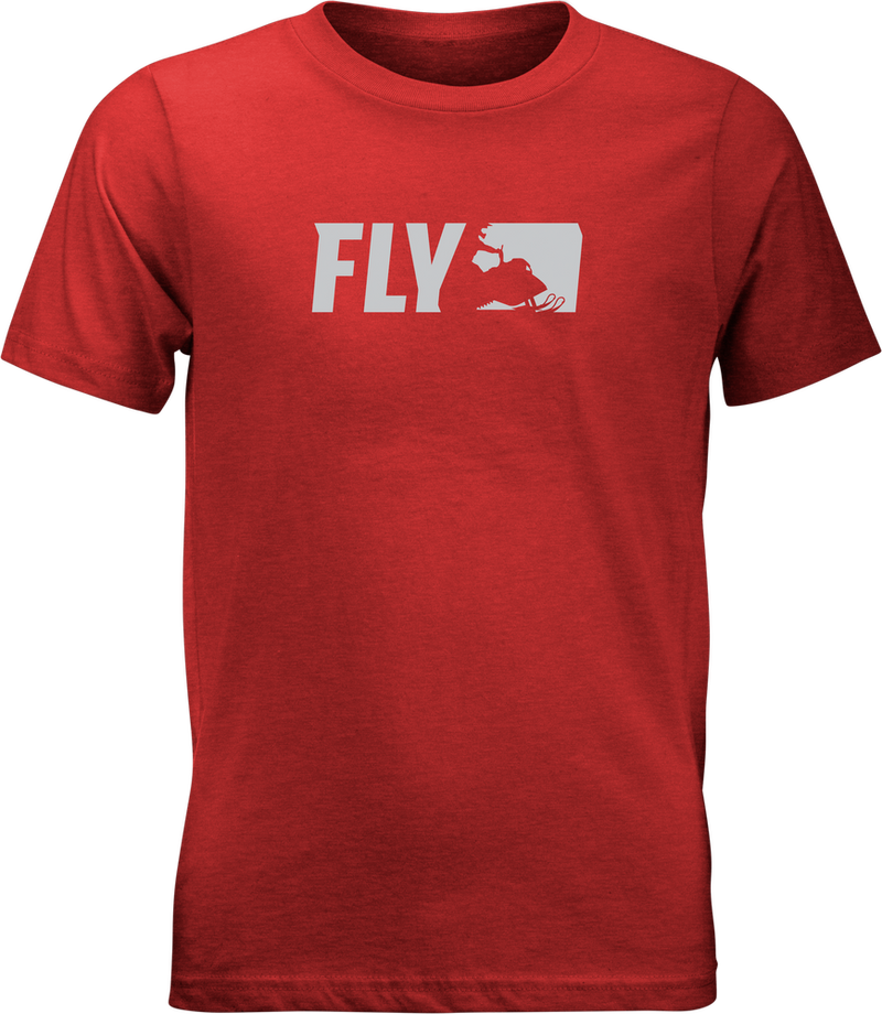Fly Racing FLY Youth Primary TEE RED YM