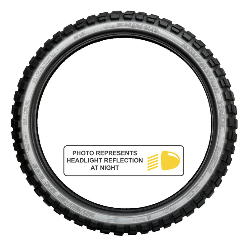 Shinko 87-4714 87-4714 TIRE 804 DUAL SPORT FRONT 110/80B19 59Q B/BIAS TL REF