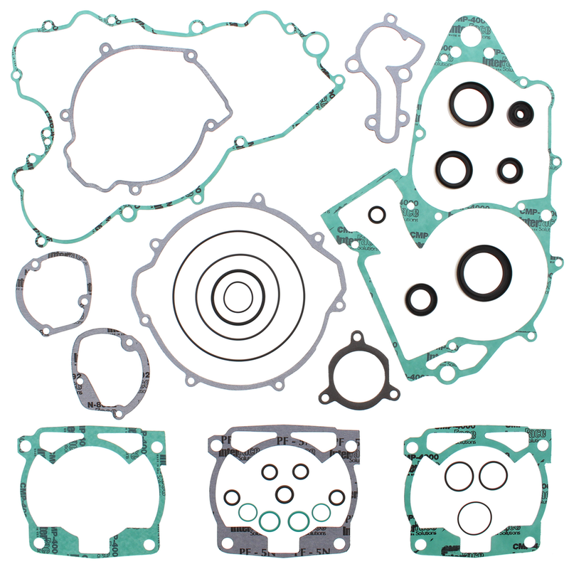 Vertex Complete Gasket SET With OIL Seals - 811300 KTM EXC 250 / 250 / SX 250 2000-2003