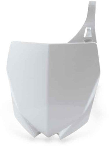 Acerbis Front Number Plate White - 2171750002 Yamaha Dirt Bikes 2010-2021