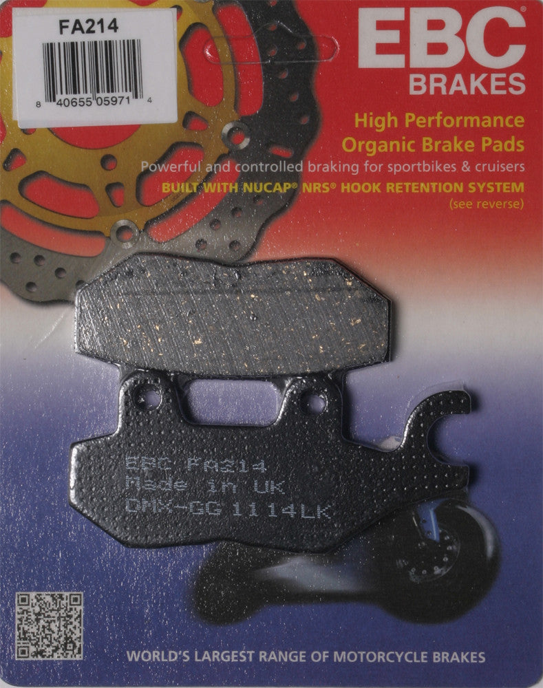 Ebc 15-214 FA214 BRAKE PADS