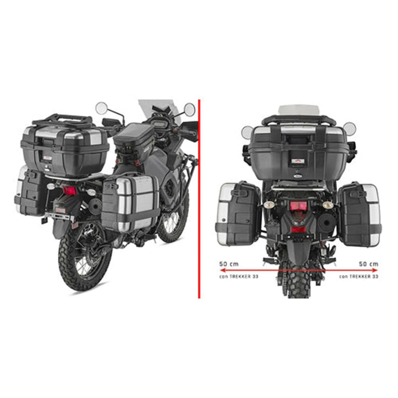 Givi Side Case Hardware Monokey - PL4133 Kawasaki 650 2023-2024