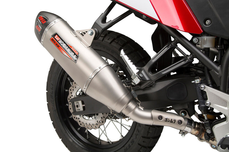 Yoshimura Exhaust Street RS12 Slip-ON SS CF - 13710BS520 Yamaha Tenere 700 2021-2025