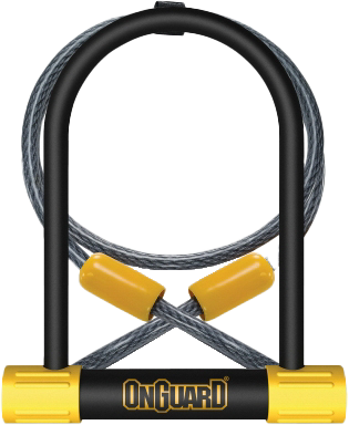 Onguard Bulldog 8012 U-Lock With Cable 4 FT - 45008012