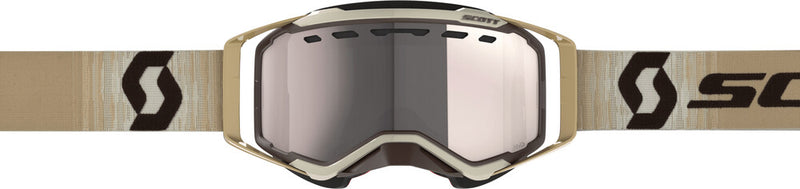 Scott 51-5592 272846-1074313 PROSPECT SNWCRSS GOGGLE BEIGE/BRN ENHNCR SLVR CHROME
