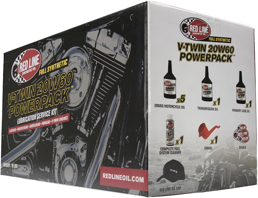 Red Line 57-6561 90231 BIG TWIN POWERPACK 20W60 HD
