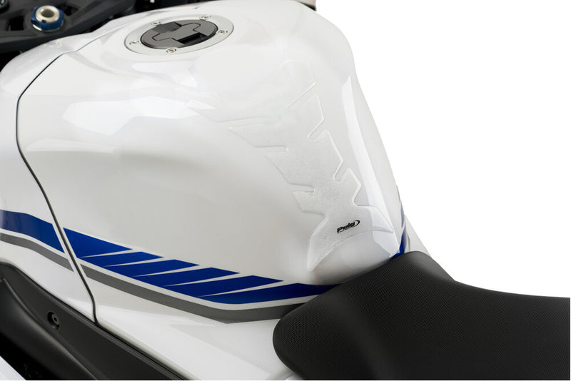Puig Hi-tech Parts 561-4051CL 4051W PERFORMANCE TANK PAD CLEAR