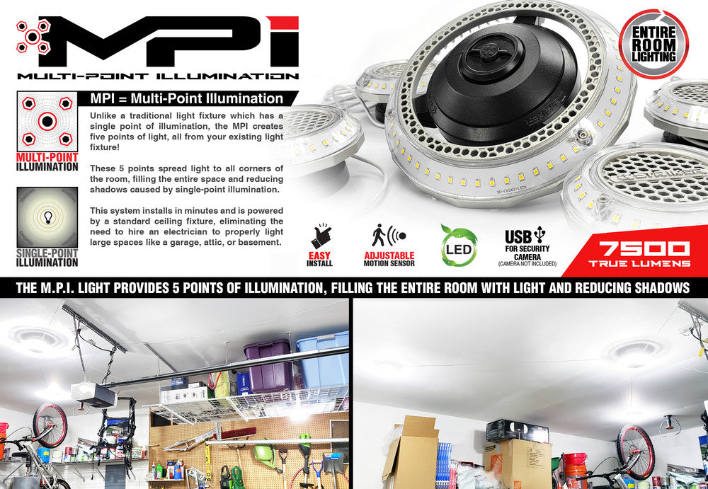 Stkr 05-1079 00194 MPI MULTI POINT ILLUMINATION CEILING LIGHT