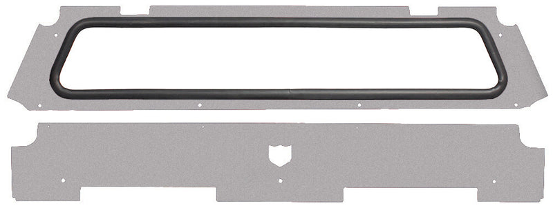 Pro Armor Rear Windshield Sparkle Silver Metallic - P144W461SSM Polaris RZR 2014-2022