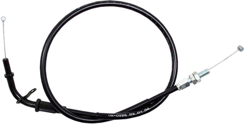 Motion Pro Black Vinyl Throttle Pull Cable - 04-0225 Suzuki 750 / 1000 / 600 2000-2004