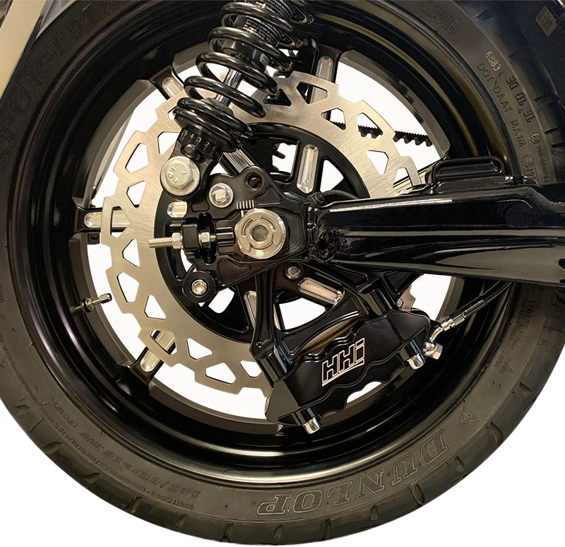 Hawg Halters Inc Rear Axel Adjuster W Shock Relocator ` FL - AXADJ-A01-AS For Harley Motorcycles 2009-2026