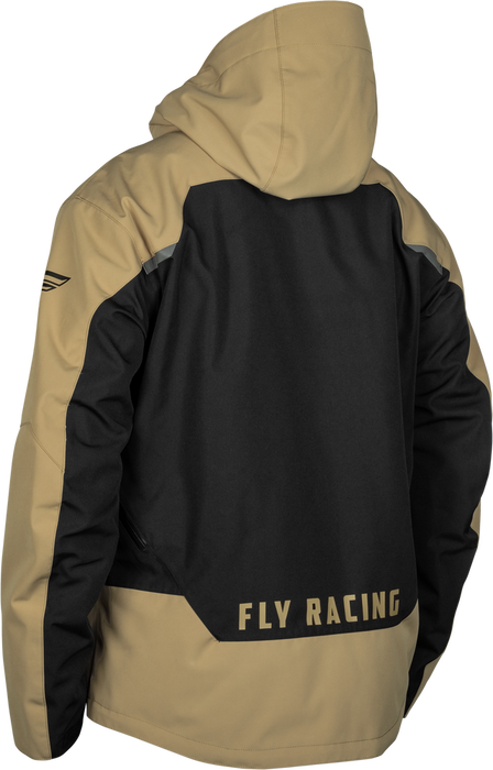 Fly Racing 470-5206M 470-5206M CARBON JACKET BLACK/TAN MD