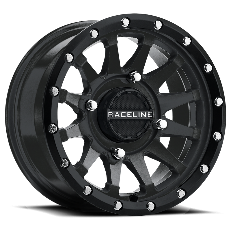 Raceline Wheels Trophy Wheel 14X7 4/137 6+1 (+38MM) Black - A95B-47037+38 Can-Am Commander / Maverick / Defender 2011-2023