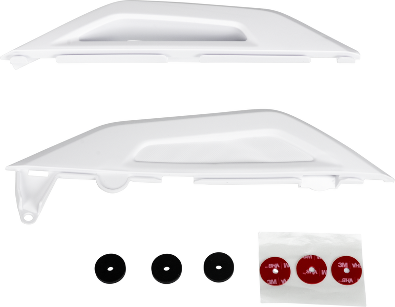 Acerbis Side Panels Lower Honda White - 2858880002 Honda CRF250R / CRF250RX / CRF450R 2022-2024