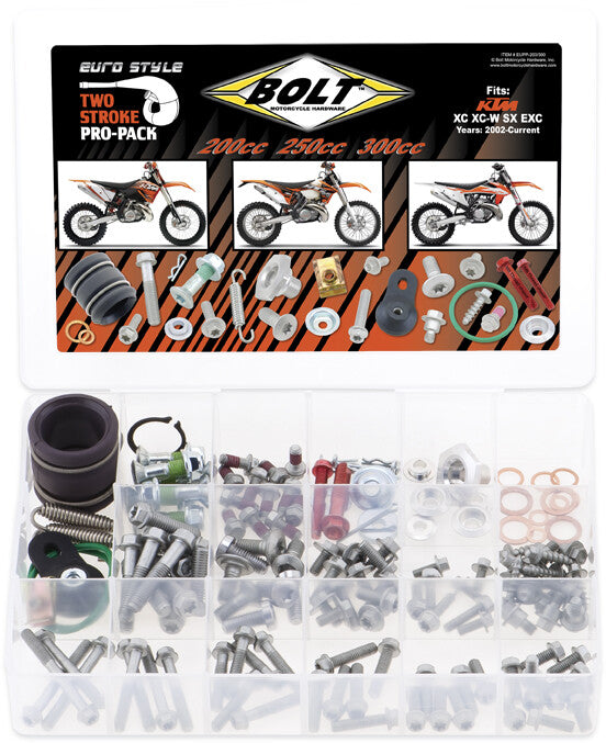 Bolt Euro Style TWO Stroke PRO-Pack - EUPP-200/300 KTM Dirt Bikes 2002-2018