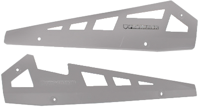 Pro Armor Rock Sliders Ghost Grey POL - P141221GG-728 Polaris UTVs 2014-2020