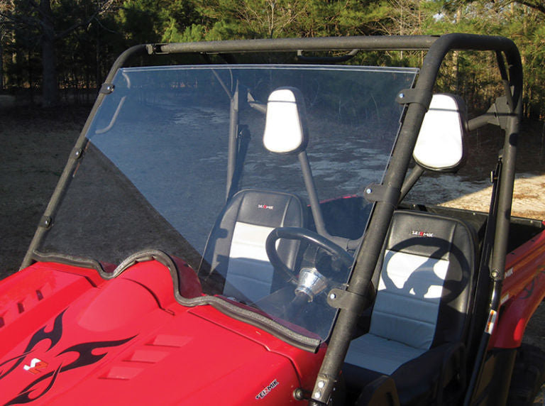 Seizmik Full Poly Windshield - 50-23019KIT Yamaha Rhino 2004-2009