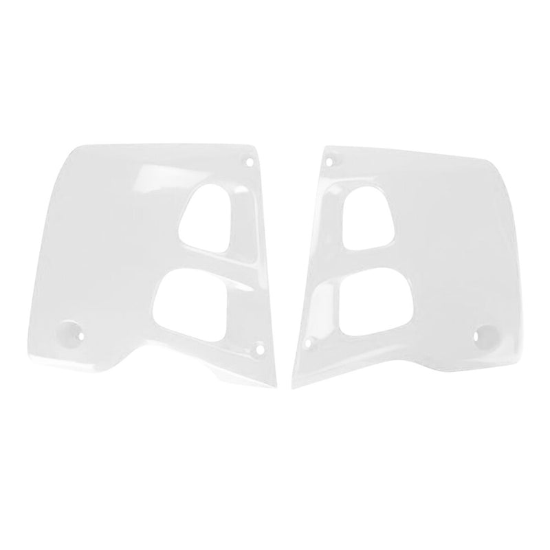 Polisport Radiator Scoops CR125/250 White - 8494600001 Honda CR250R / CR125R 1990-1992