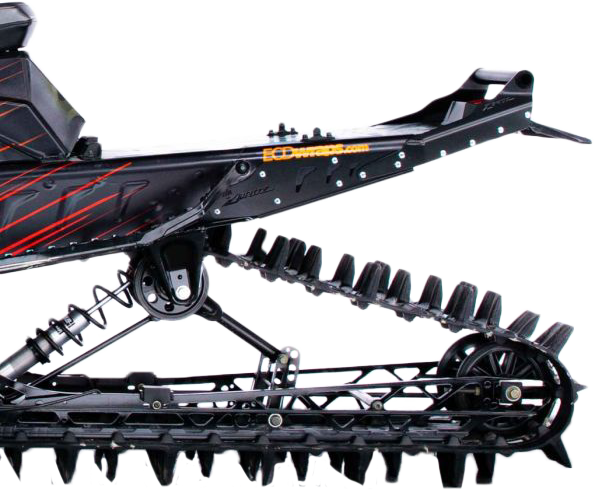 Zbroz Rear Bumper Black Matryx Slash 155" - K40-0621550-01 Polaris RMK / RMK 850 2022-2023